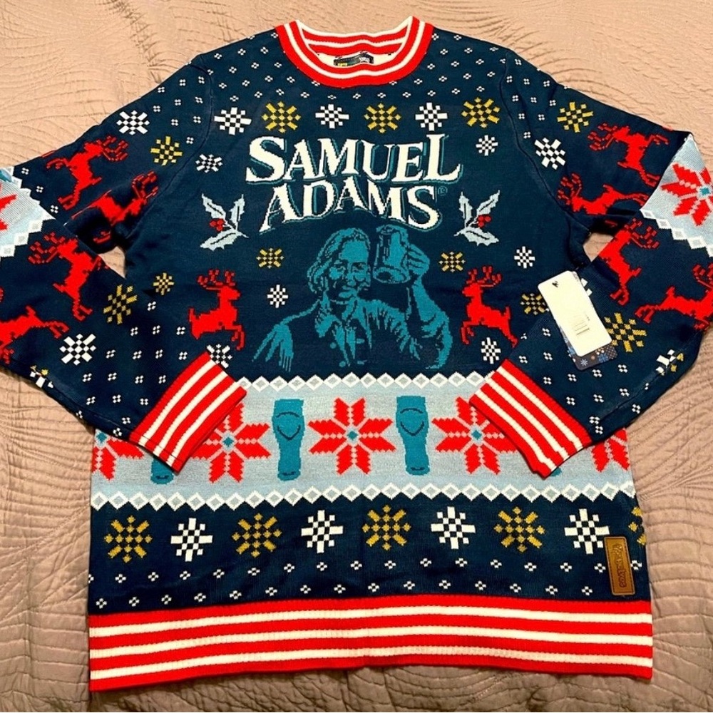 Sam  Adams x Tipsy Elves Holiday Sweater